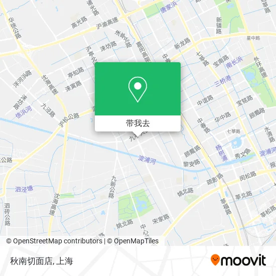 秋南切面店地图