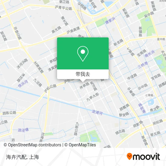海卉汽配地图
