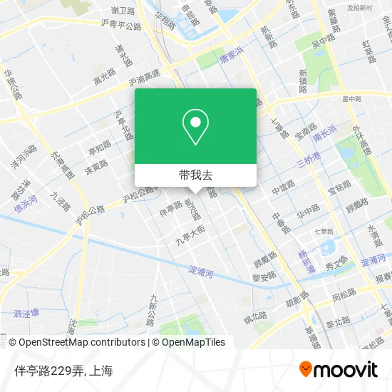 伴亭路229弄地图