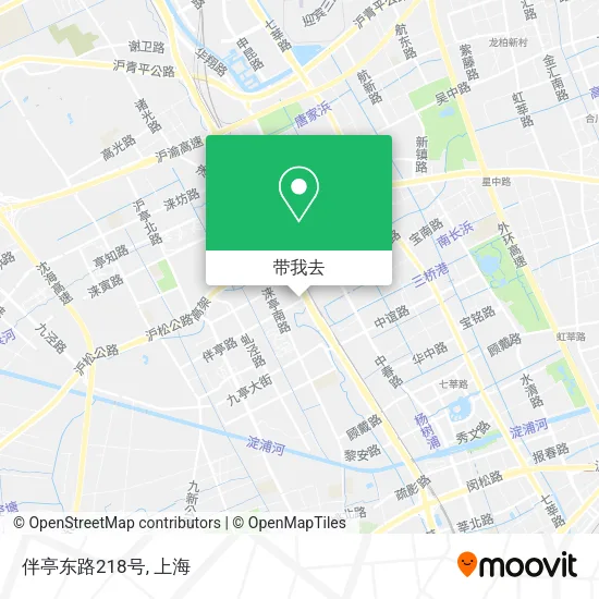 伴亭东路218号地图