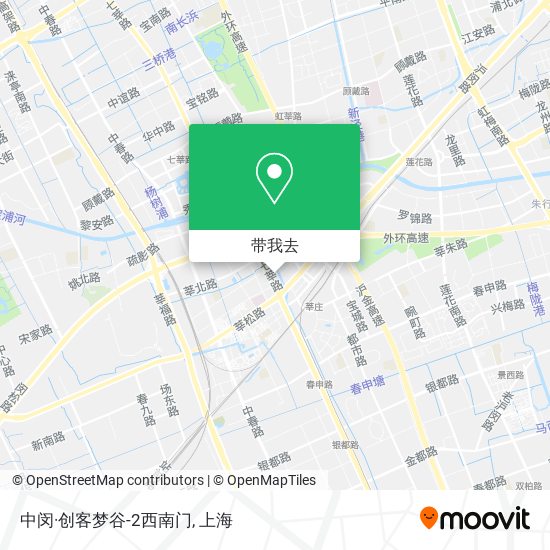 中闵·创客梦谷-2西南门地图