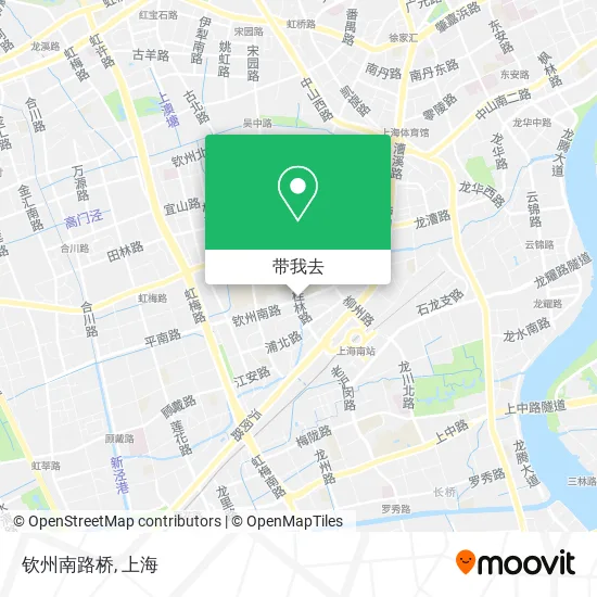 钦州南路桥地图