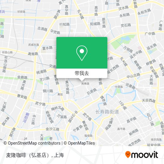 麦隆咖啡（弘基店）地图