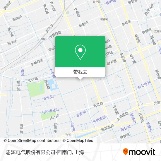 思源电气股份有限公司-西南门地图