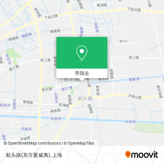 航头路(东方夏威夷)地图