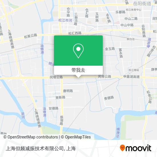 上海但频减振技术有限公司地图