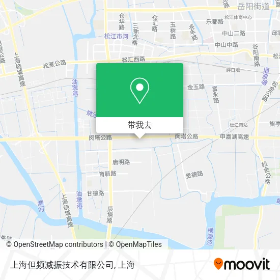 上海但频减振技术有限公司地图