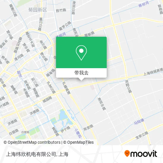 上海纬欣机电有限公司地图