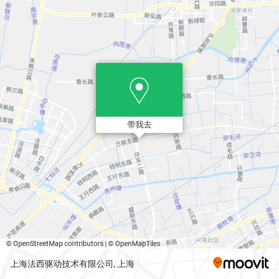 上海法西驱动技术有限公司地图