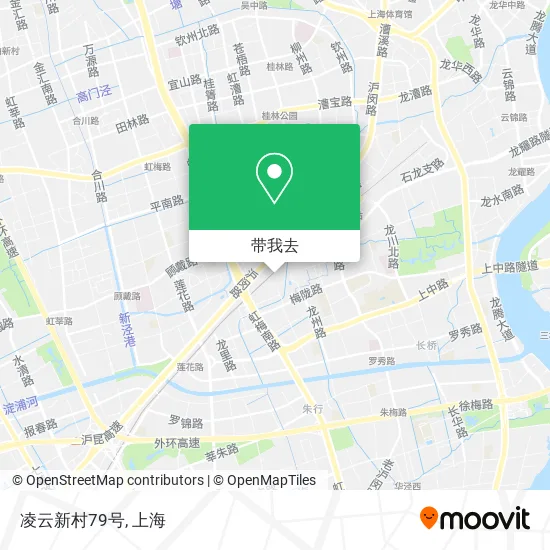 凌云新村79号地图