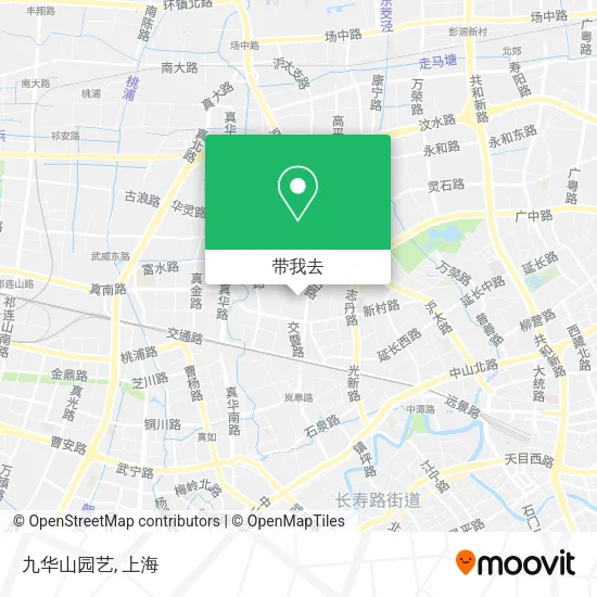 九华山园艺地图