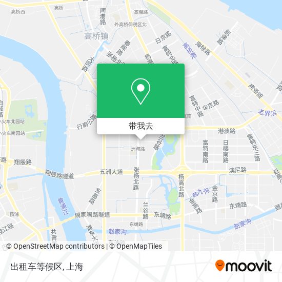 出租车等候区地图
