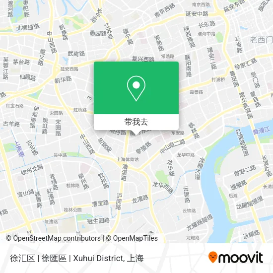 徐汇区 | 徐匯區 | Xuhui District地图