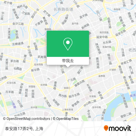 泰安路17弄2号地图