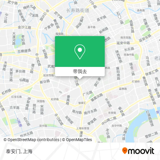 泰安门地图