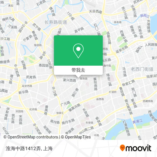 淮海中路1412弄地图
