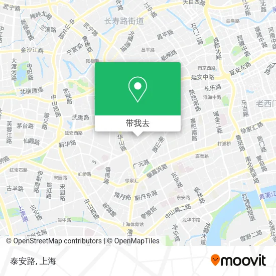 泰安路地图