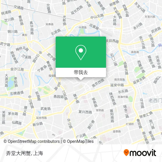 弄堂大闸蟹地图
