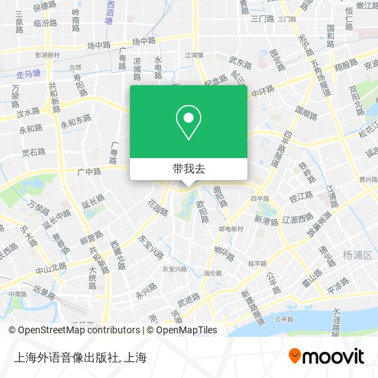 上海外语音像出版社地图