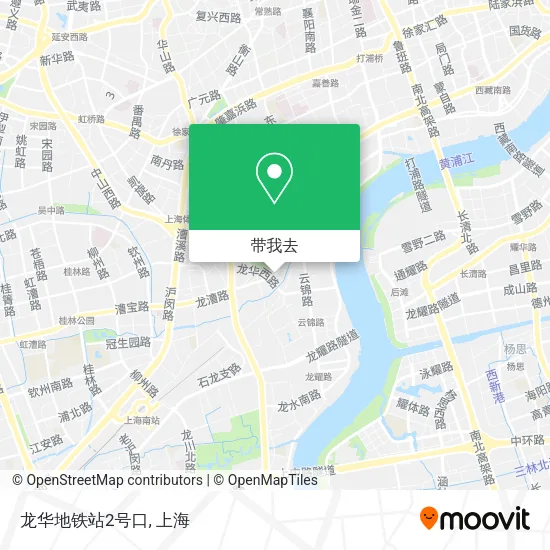 龙华地铁站2号口地图