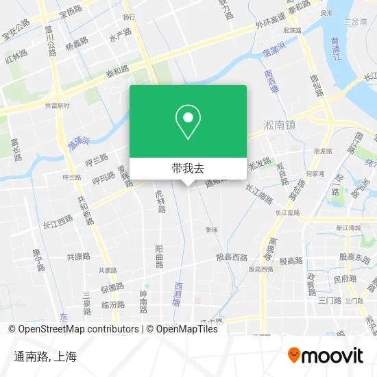 通南路地图