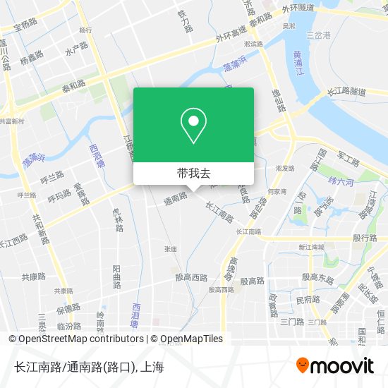 长江南路/通南路(路口)地图