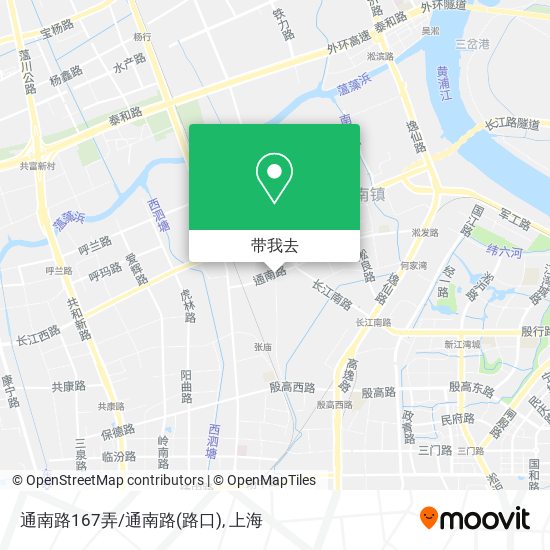 通南路167弄/通南路(路口)地图