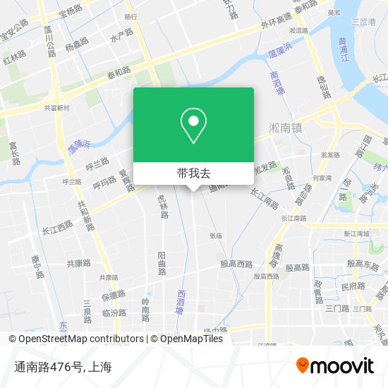 通南路476号地图