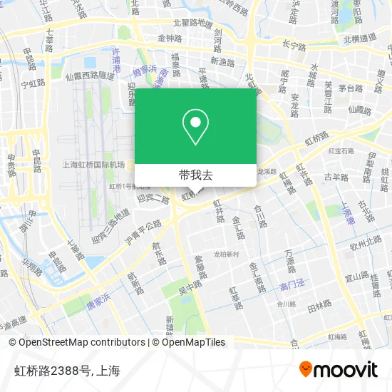 虹桥路2388号地图