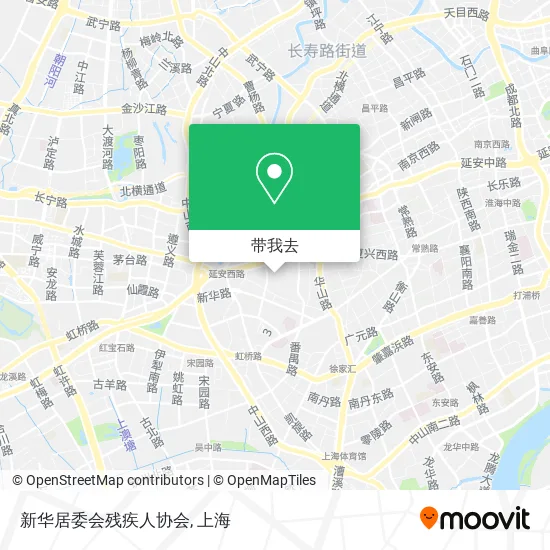 新华居委会残疾人协会地图