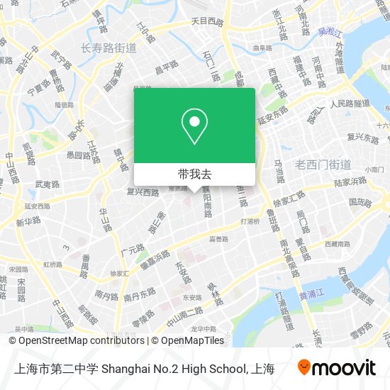 上海市第二中学 Shanghai No.2 High School地图