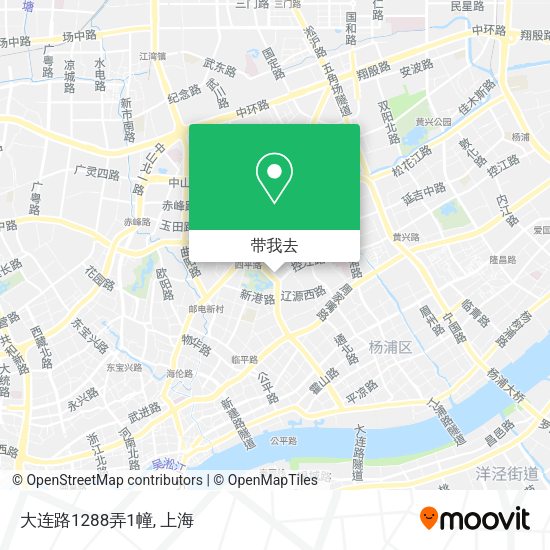 大连路1288弄1幢地图