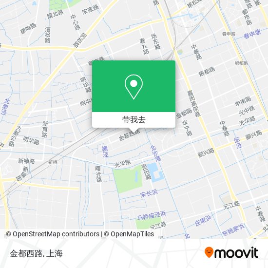 金都西路地图