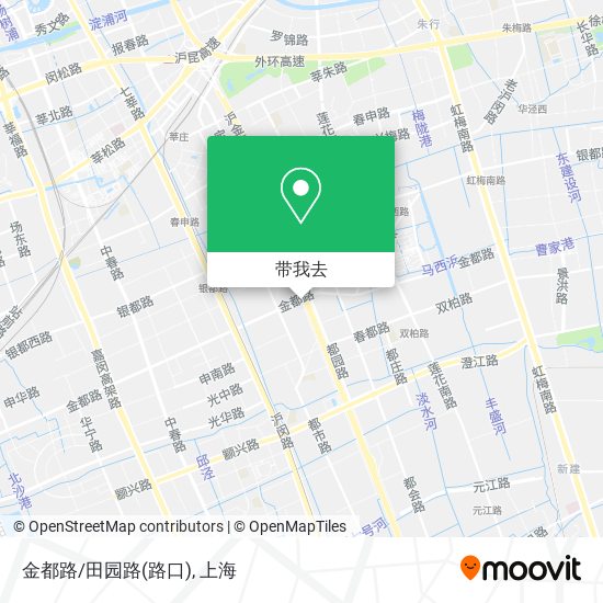 金都路/田园路(路口)地图