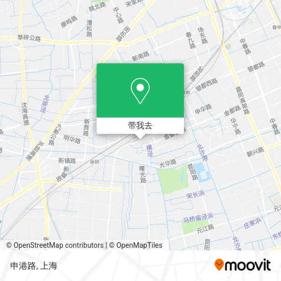申港路地图