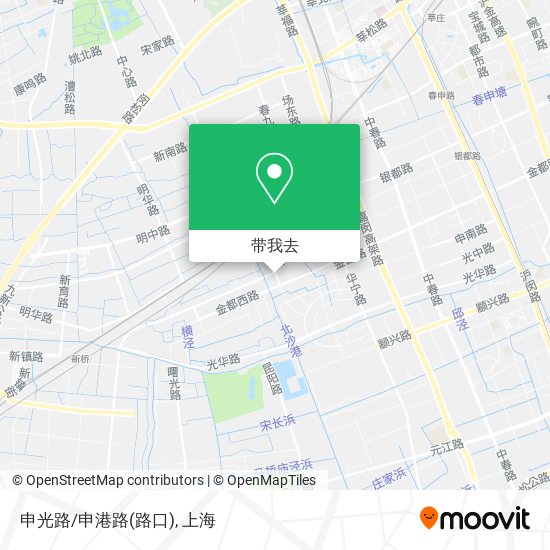 申光路/申港路(路口)地图