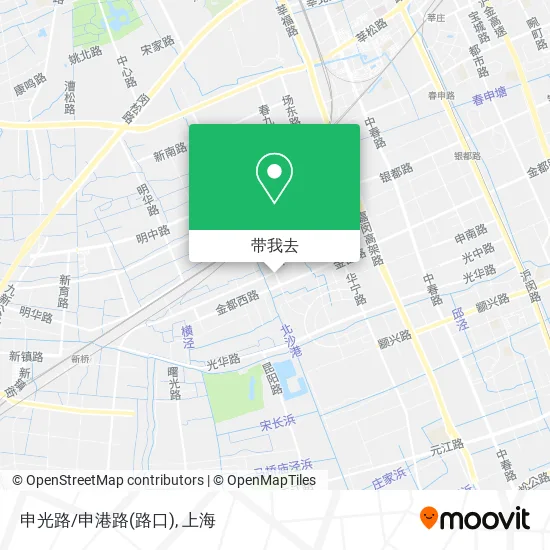 申光路/申港路(路口)地图