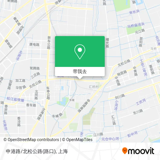 申港路/北松公路(路口)地图