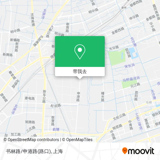 书林路/申港路(路口)地图