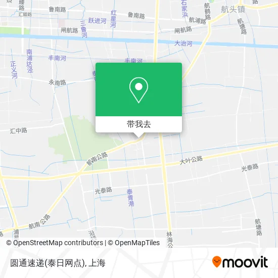 圆通速递(泰日网点)地图