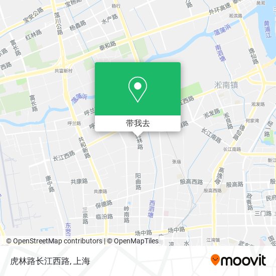 虎林路长江西路地图