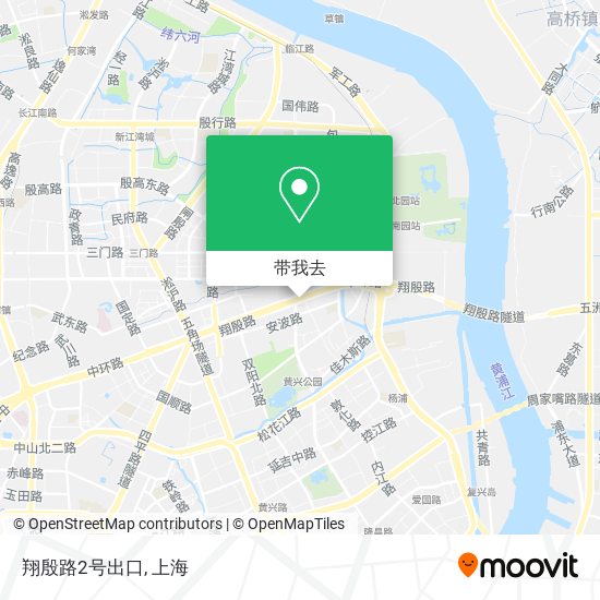 翔殷路2号出口地图