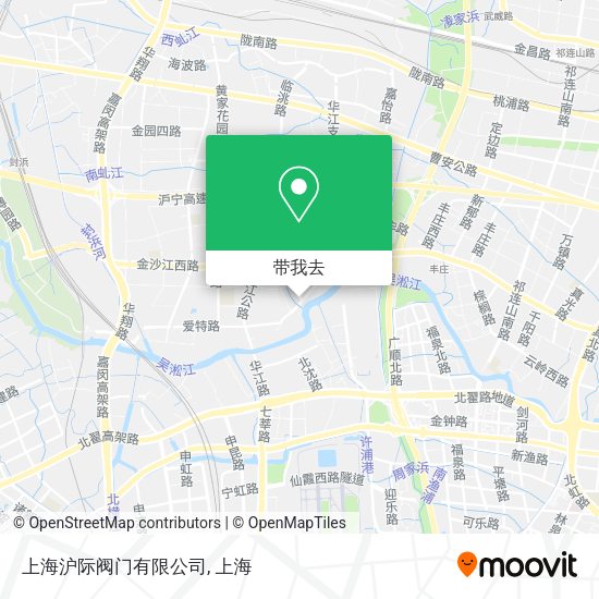 上海沪际阀门有限公司地图