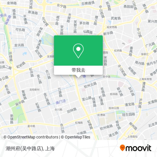潮州府(吴中路店)地图