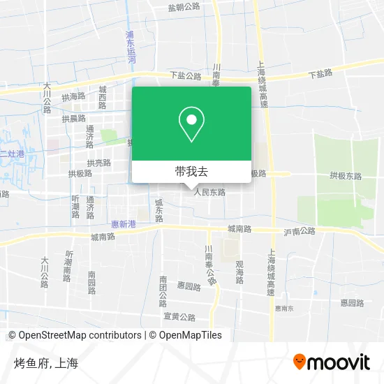 烤鱼府地图
