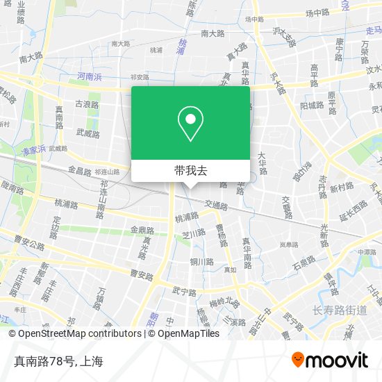 真南路78号地图