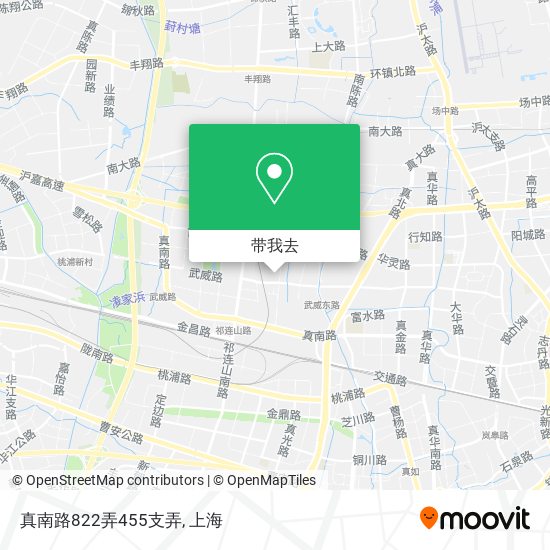 真南路822弄455支弄地图