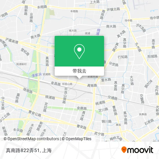真南路822弄51地图