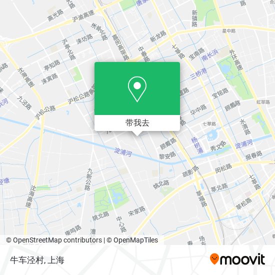 牛车泾村地图