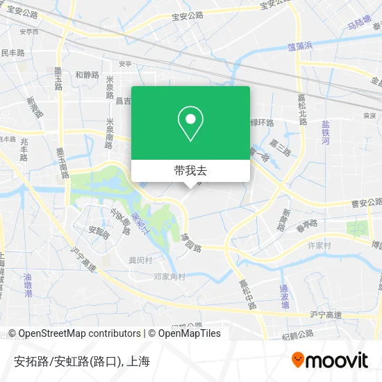 安拓路/安虹路(路口)地图